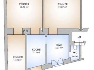POTENTIAL/Sanierungsbedürftige Altbauwohnung beim Bahnhof Meidling + direkte U6 Nähe!!, 189500 €, Immobilien-Wohnungen in 1120 Meidling POTENTIAL/Sanierungsbedürftige Altbauwohnung beim Bahnhof Meidling + direkte U6 Nähe!!, 189500 €, Immobilien-Wohnungen in 1120 Meidling
