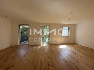 Anlegerpreis: stilvoll wohnen! 3-Zimmer-Wohnung mit Terrasse und Eigengarten, 405840 €, Immobilien-Wohnungen in 1220 Donaustadt