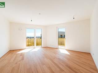 Provisionsfrei und Hell - 3.Zimmer mit Balkon und ausgezeichneter Ausstattung (z.b. Geothermie, 2,6m Raumhöhe, Sonnenschutz, uvm.), 405000 €, Immobilien-Wohnungen in 1210 Floridsdorf