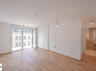 Erstbezug! Perfekt geschnittene 2 Zimmer Wohnung mit Balkon & top Anbindung (U4, U6, uvm.), 922.85 €, Immobilien-Wohnungen in 1120 Meidling
