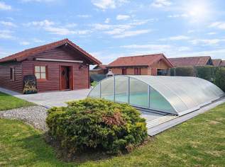 Kleingartenhaus auf Eigengrund mit Pool, 179000 €, Immobilien-Häuser in 4492 Hofkirchen im Traunkreis