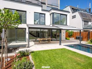 Exklusive Garten-Residenz mit Pool & Au-Pair-Suite, 7617.6 €, Immobilien-Wohnungen in 1130 Hietzing