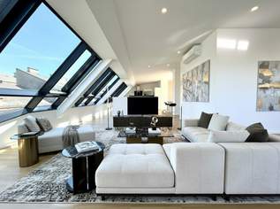 Naschmarkt-Living | Exklusive Maisonette mit Terrasse, Panoramablick & Wintergarten !, 1550000 €, Immobilien-Wohnungen in 1040 Wieden
