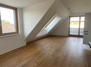 PROVISIONSFREI! helle_3 Zimmer DG Wohnung mit Terrasse T39_Wohnen Im Gartenhaus 22, 1298.27 €, Immobilien-Wohnungen in 1220 Donaustadt