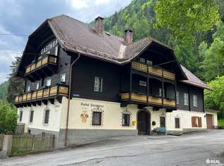 Ehemaliger Gasthof mit weitreichender Geschichte und großem Grundstück zu verkaufen, 629000 €, Immobilien-Gewerbeobjekte in 9816 Napplach