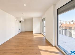 ERSTBEZUG ★ Nachhaltig wohnen ★ Eigene Freifläche ★ Top-Lage U3 & U6, 1385 €, Immobilien-Wohnungen in 1150 Rudolfsheim-Fünfhaus