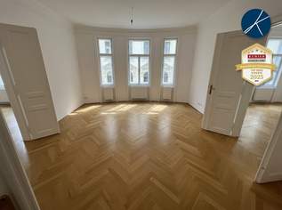 Nähe Stiftskirche (Mariahilfer Straße) U3 : Erstklassiges *Altbau-Juwel mit Balkon*, 2932.35 €, Immobilien-Wohnungen in 1060 Mariahilf