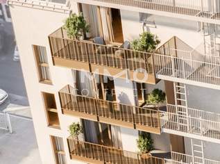 Investitionschance: 2-Zimmer-Neubau mit Außenbereich, 303800 €, Immobilien-Wohnungen in 1220 Donaustadt