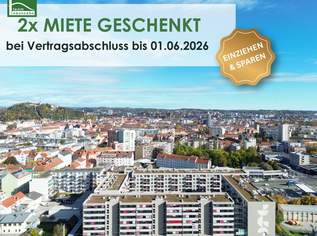Urban, modern, gut angebunden, 772.64 €, Immobilien-Wohnungen in 8020 