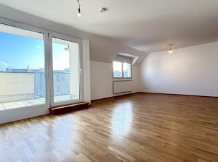 4 Zimmer - DG - Wohnung mit 2 Bädern und 8m² Terrasse! Weitblick! Hochwertige Ausstattung!, 2695 €, Immobilien-Wohnungen in 1060 Mariahilf
