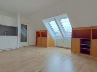 Moderne Dachgeschoß-Garconniere in ruhiger Lage Nähe U4-Unter St. Veit!, 487 €, Immobilien-Wohnungen in 1130 Hietzing