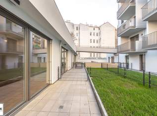 persönliche Ruheoase mitten in der Stadt: charmante Atelier-Wohnung mit Garten/Terrasse in der Margaretenstraße, 1317.82 €, Immobilien-Wohnungen in 1040 Wieden