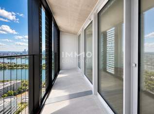 47. Etage - DC2 Tower Erstbezug: SKY RESIDENCES, 1250 €, Immobilien-Wohnungen in 1220 Donaustadt