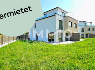 Mietkauf: Exklusive große Doppelhaushälfte auf Eckgrundstück - Modern - Lichtdurchflutet, 1818.9 €, Immobilien-Häuser in 2486 Katastralgemeinde Pottendorf