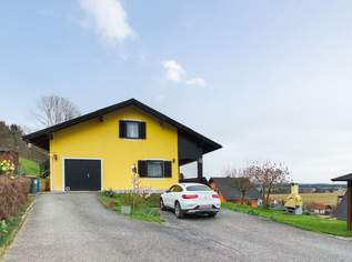 Familienhaus mit Fernblick & großem Grundstück in Aframberg, 369000 €, Immobilien-Häuser in 8410 Wildon