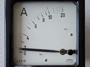 Amperemeter 20A, Norma, 17 €, Marktplatz-Antiquitäten, Sammlerobjekte & Kunst in 6800 Stadt Feldkirch Amperemeter 20A, Norma, 17 €, Marktplatz-Antiquitäten, Sammlerobjekte & Kunst in 6800 Stadt Feldkirch