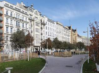 The essence of Vienna - Exklusives Altbaujuwel am Naschmarkt – 167 m² zeitlose Eleganz, kuratierte Designkunst und Blick auf Wiens neuen Naschpark, 2490000 €, Immobilien-Wohnungen in 1060 Mariahilf