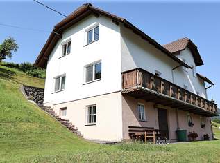 Gepflegtes Ein-/Zweifamilienhaus mit 9 Zimmern und Garage auf 805 m² Hanggrund, 195000 €, Immobilien-Häuser in 4463 Großraming