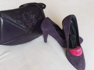 DIRNDLZEIT lila Pumps u Auswahl 2 lila Taschen, 30 €, Kleidung & Schmuck-Damenkleidung in 2301 Probstdorf DIRNDLZEIT lila Pumps u Auswahl 2 lila Taschen, 30 €, Kleidung & Schmuck-Damenkleidung in 2301 Probstdorf