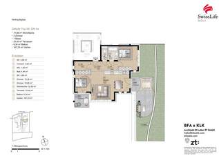 Familienfreundliche Gartenresidenz mit großer Terrasse, 895000 €, Immobilien-Wohnungen in 1170 Hernals