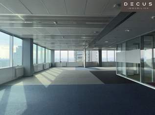 + + + ca. 1.500 m² Büro mit Ausblick + + + SATURN TOWER + + +, 25211 €, Immobilien-Gewerbeobjekte in 1220 Donaustadt