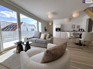 *Frühjahrsaktion* Exklusives Dachgeschosswohnen: Helle 4-Zimmer-Maisonette mit Balkon, Dachterrasse und hochwertiger Ausstattung!, 531050 €, Immobilien-Wohnungen in 2514 Katastralgemeinde Traiskirchen