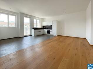 Im Dachgeschoßausbau: 3-Zimmerwohnung mit Balkon in U-Bahn-Nähe, 599000 €, Immobilien-Wohnungen in 1050 Margareten