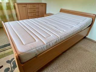 Einzelbett 120x200 + Nachtschränkchen + Kommode, 500 €, Haus, Bau, Garten-Möbel & Sanitär in 6610 Gemeinde Wängle