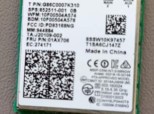 div. WLAN PCIe-Karten div. WLAN PCIe-Karten