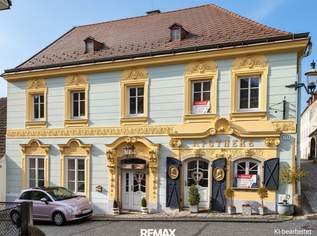 Weitra: Wohn- und Geschäftshaus mit einzigartiger Fassade, 385000 €, Immobilien-Häuser in 3970 Weitra