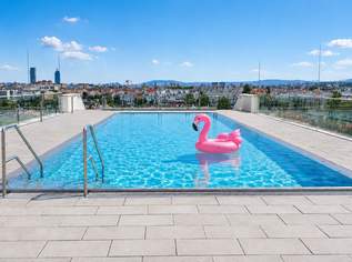 Der nächste Sommer kommt bestimmt | Dachterrasse m. Pergola, Garten u. privaten Zugang zum Rooftop-Pool | Familienfreundliche Anlage | DAN Küche l Tiefgarage, 619000 €, Immobilien-Wohnungen in 1210 Floridsdorf Der nächste Sommer kommt bestimmt | Dachterrasse m. Pergola, Garten u. privaten Zugang zum Rooftop-Pool | Familienfreundliche Anlage | DAN Küche l Tiefgarage, 619000 €, Immobilien-Wohnungen in 1210 Floridsdorf