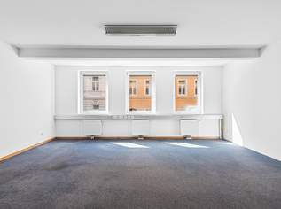 290 m² Büro nahe Rennweg | 9 Räume, Balkon & Garage | Sofort verfügbar, 3950.86 €, Immobilien-Gewerbeobjekte in 1030 Landstraße