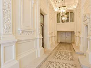 Erstbezug nach Sanierung – Repräsentatives Altbau-Büro nahe Rathaus mit Terrasse, 7376.51 €, Immobilien-Gewerbeobjekte in 1010 Innere Stadt