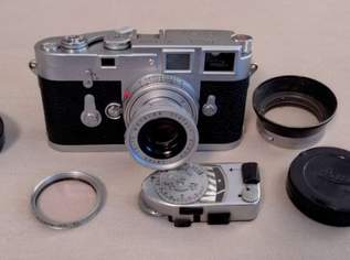 Leica M3 Chrome Double Stroke + Objektiv LEICA 50 mm f2,8, 400 €, Marktplatz-Kameras & TV & Multimedia in 6020 Gemeinde Mutters