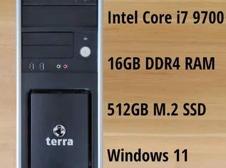 Midi Tower PV mit Intel Core i7 9700 16GB RAM 512GB SSD, 250 €, Marktplatz-Computer, Handys & Software in 1140 Penzing