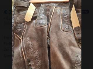 Lederhose Neu, 280 €, Kleidung & Schmuck-Herrenkleidung in 8530 Bad Schwanberg