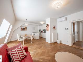 voll möblierte 2 Zimmer DG-Wohnung in Bestlage // Nähe Graben - Stephansdom, 2000 €, Immobilien-Wohnungen in 1010 Innere Stadt