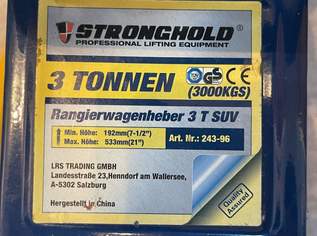 STRONGHOLD Rangierwagenheber SUV 3t