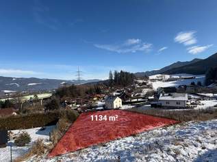 *** TOP ANGEBOT 1134m² Baugrundstück 572/3 in Krieglach: Ruhige, Erhöhte Lage mit wundervollem Ausblick ***, 79380 €, Immobilien-Grund und Boden in 8670 Krieglach