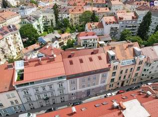 VERWIRKLICHEN SIE SICH SELBST - 96m² aufgeteilt auf ZWEI Bestandswohnungen + ca. 106 m2 baugenehmigter Rohdachboden, 398000 €, Immobilien-Wohnungen in 8010 