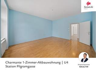 Charmante 1-Zimmer-Altbauwohnung | U4 Station Pilgramgasse, 220000 €, Immobilien-Wohnungen in 1050 Margareten Charmante 1-Zimmer-Altbauwohnung | U4 Station Pilgramgasse, 220000 €, Immobilien-Wohnungen in 1050 Margareten