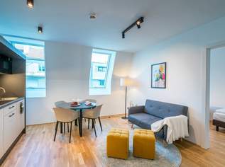 Kompakte 3-Zimmer DG-Wohnung mit optionalem Balkon, 590000 €, Immobilien-Wohnungen in 1020 Leopoldstadt