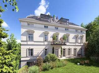 Herrschaftliche Villa in ruhiger Lage | Gartenwohnung mit ca. 4,40 m Raumhöhe | sanierungsbedürftig | Parkplatz | U-Bahnnähe, 900000 €, Immobilien-Wohnungen in 1130 Hietzing