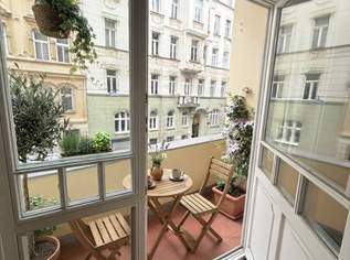 UNBEFRISTET! Repräsentative 4-Zimmer Altbauwohnung mit Loggia und Balkon Nähe The Mall!, 2991.84 €, Immobilien-Wohnungen in 1030 Landstraße
