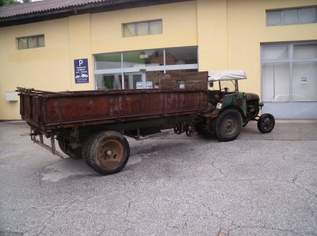 Steyr 180 Traktor mit Anhänger zu verkaufen.