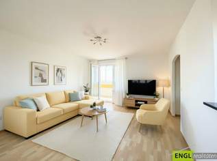 Sehr gepfegte 2 Zimmerwohnung mit Loggia und KFZ-Abstellplatz in zentraler Lage und Fernblick, 239000 €, Immobilien-Wohnungen in 2344 Gemeinde Maria Enzersdorf