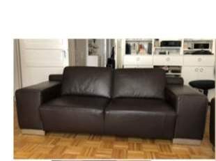 SCHÖNES LEDERSOFA abzugeben, 500 €, Haus, Bau, Garten-Möbel & Sanitär in 1050 Margareten