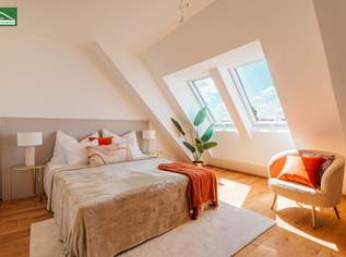Ein Zuhause über den Dächern – Moderne Dachgeschosswohnung mit 21,80 m² Dachterrasse, 698500 €, Immobilien-Wohnungen in 1170 Hernals