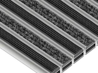 Aluminium-Fußmatte mit Textil-Gummieinlage, 80 €, Haus, Bau, Garten-Hausbau & Werkzeug in Polen Aluminium-Fußmatte mit Textil-Gummieinlage, 80 €, Haus, Bau, Garten-Hausbau & Werkzeug in Polen