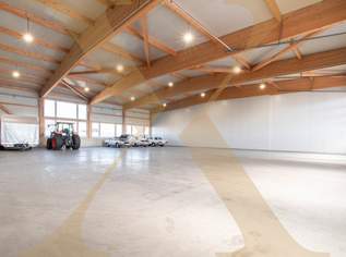 Neuwertige & beheizte Lager- oder Gewerbehalle mit Rolltor in Arbing (Bezirk Perg) zu vermieten!, 1499.38 €, Immobilien-Gewerbeobjekte in 4341 Arbing